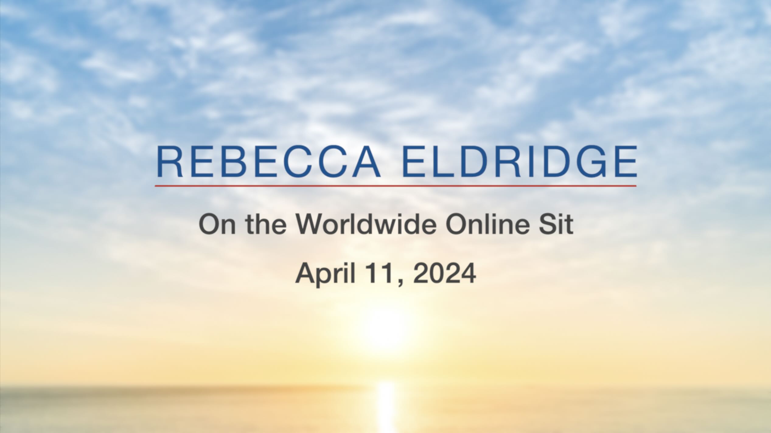 Jon Kabat-Zinn speaks at the October 24, 2019 East Coast Mindfulness Worldwide Online SIt