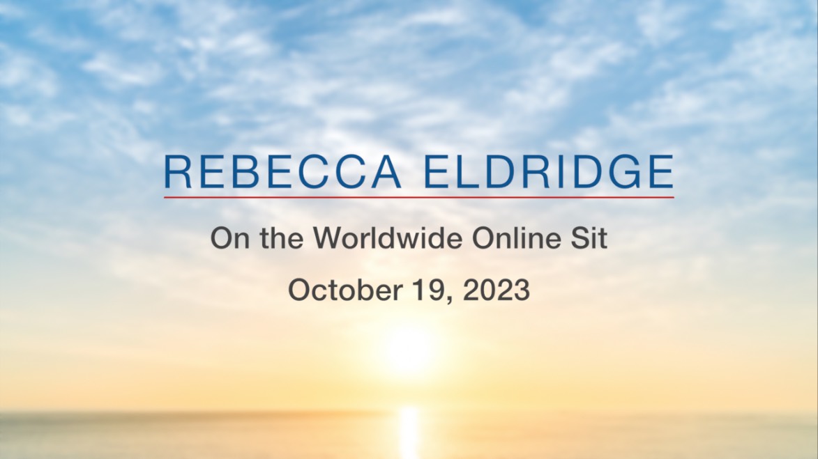 Jon Kabat-Zinn speaks at the October 24, 2019 East Coast Mindfulness Worldwide Online SIt
