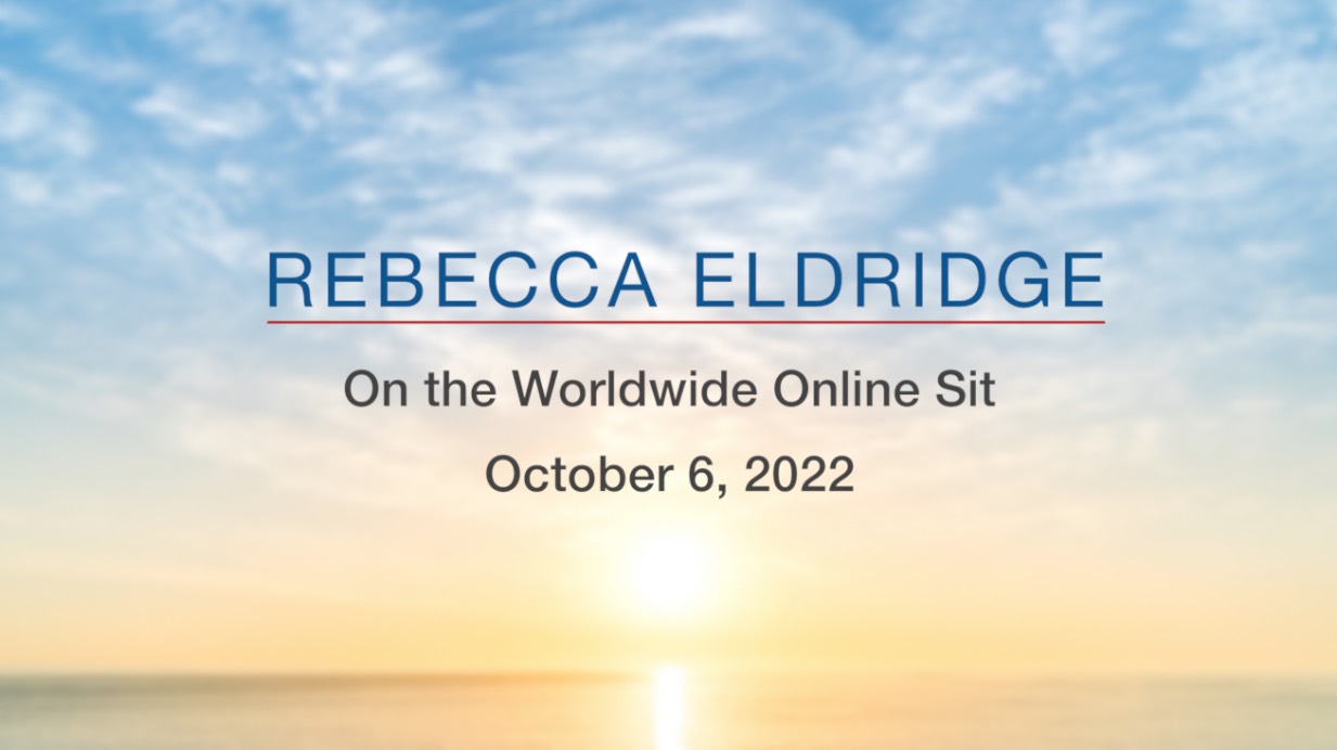 Jon Kabat-Zinn speaks at the October 24, 2019 East Coast Mindfulness Worldwide Online SIt