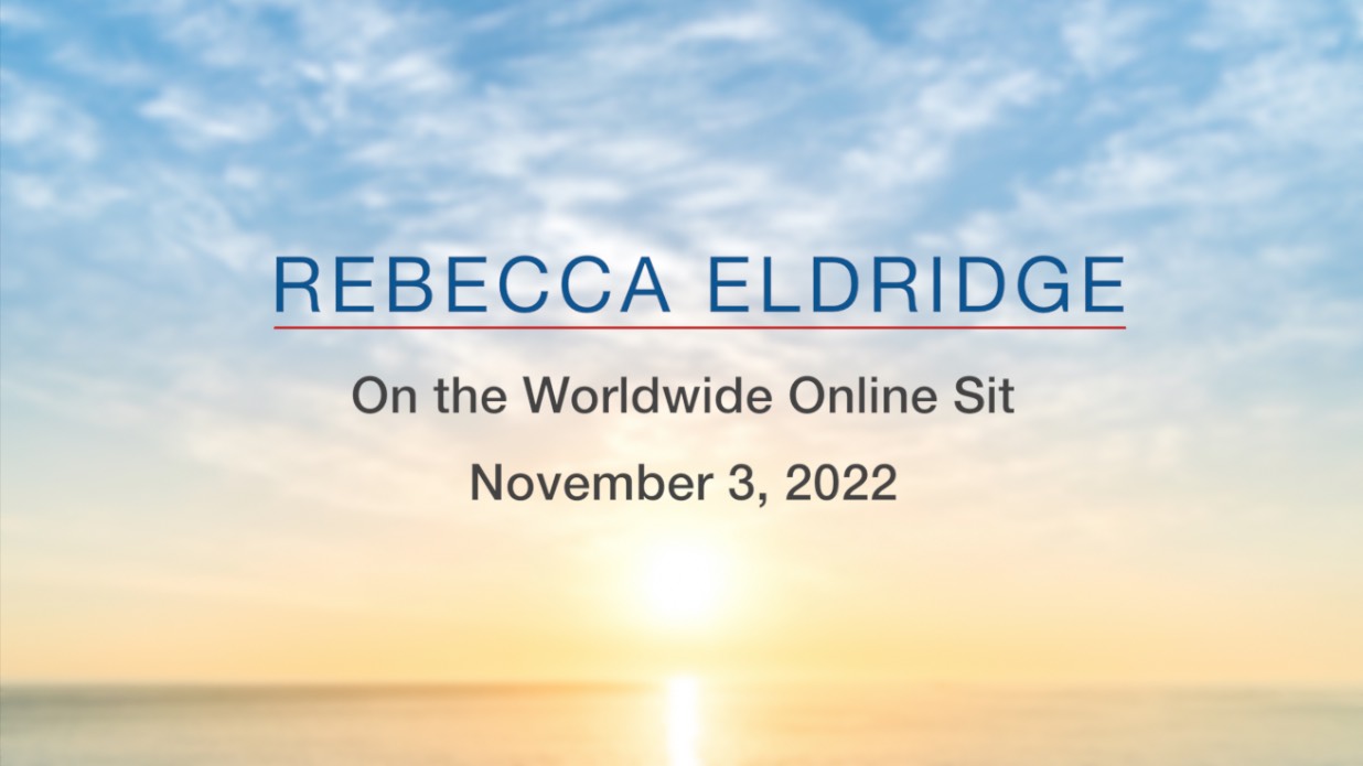 Jon Kabat-Zinn speaks at the October 24, 2019 East Coast Mindfulness Worldwide Online SIt