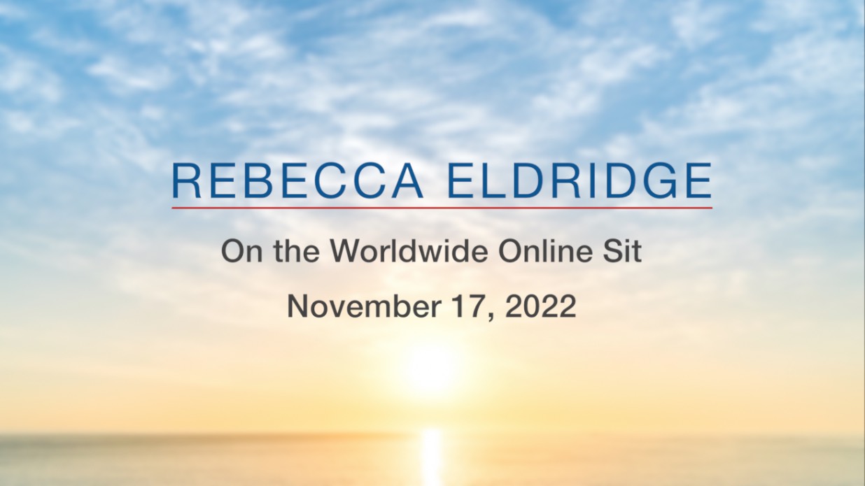 Jon Kabat-Zinn speaks at the October 24, 2019 East Coast Mindfulness Worldwide Online SIt
